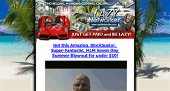Desktop Screenshot of lazynetworker.com