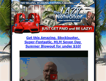 Tablet Screenshot of lazynetworker.com